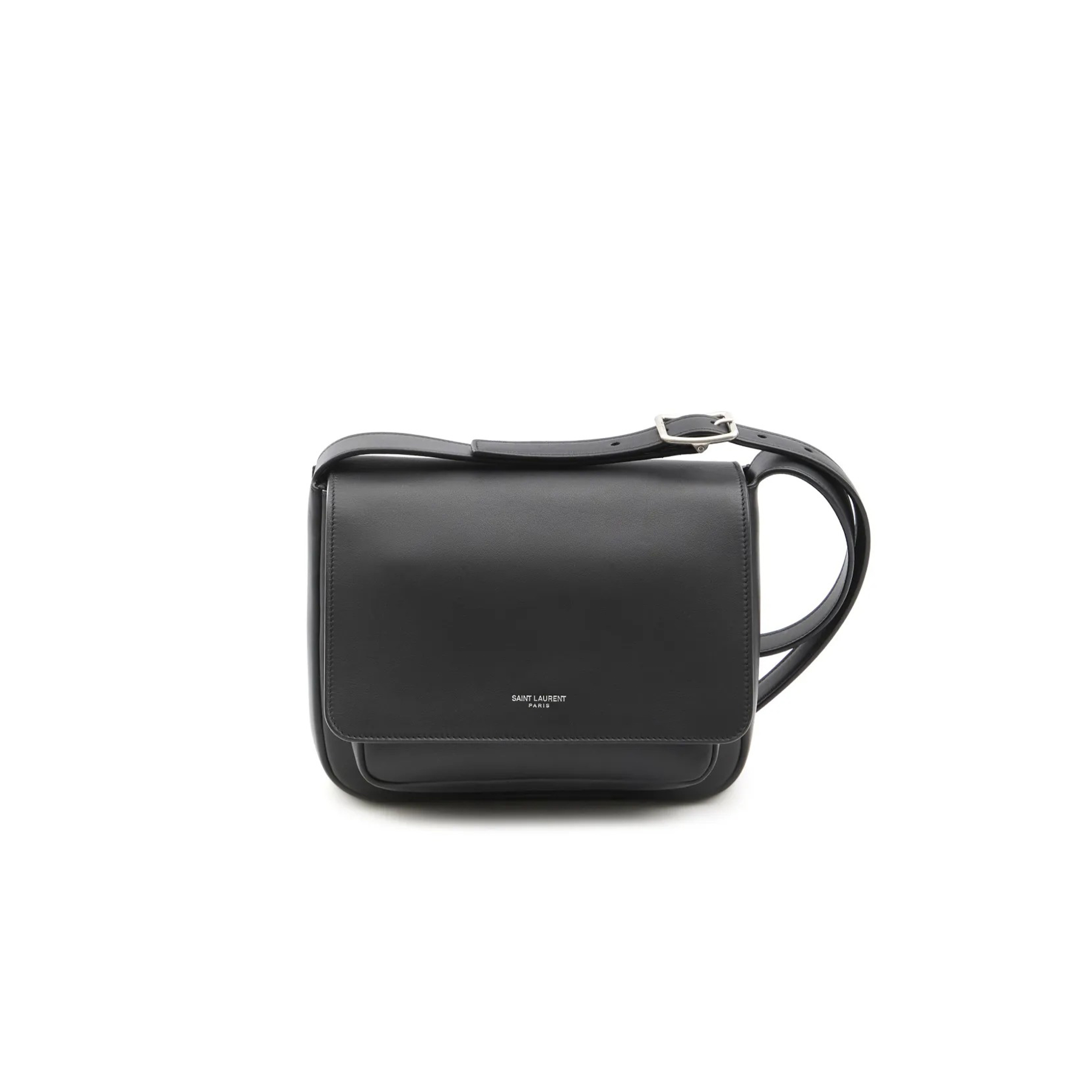YSL SMALL LEATHER MESSENGER BAG 819627 (21*16*5cm)